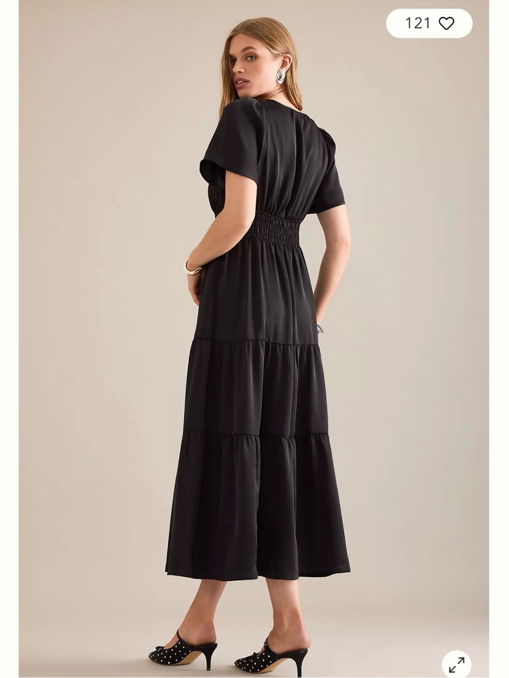 NWT Anthropologie Black Pleated Maxi Dress Size L - Picture 2 of 8